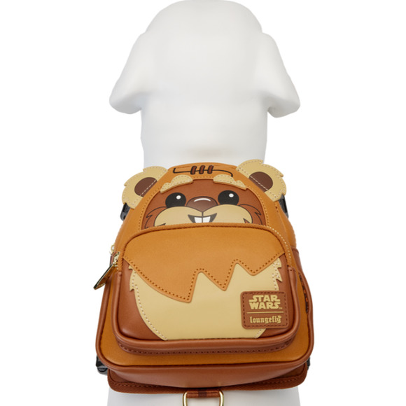 Loungefly Star Wars Ewok Cosplay Mini Backpack Dog Harness Large NWT - Picture 5 of 10